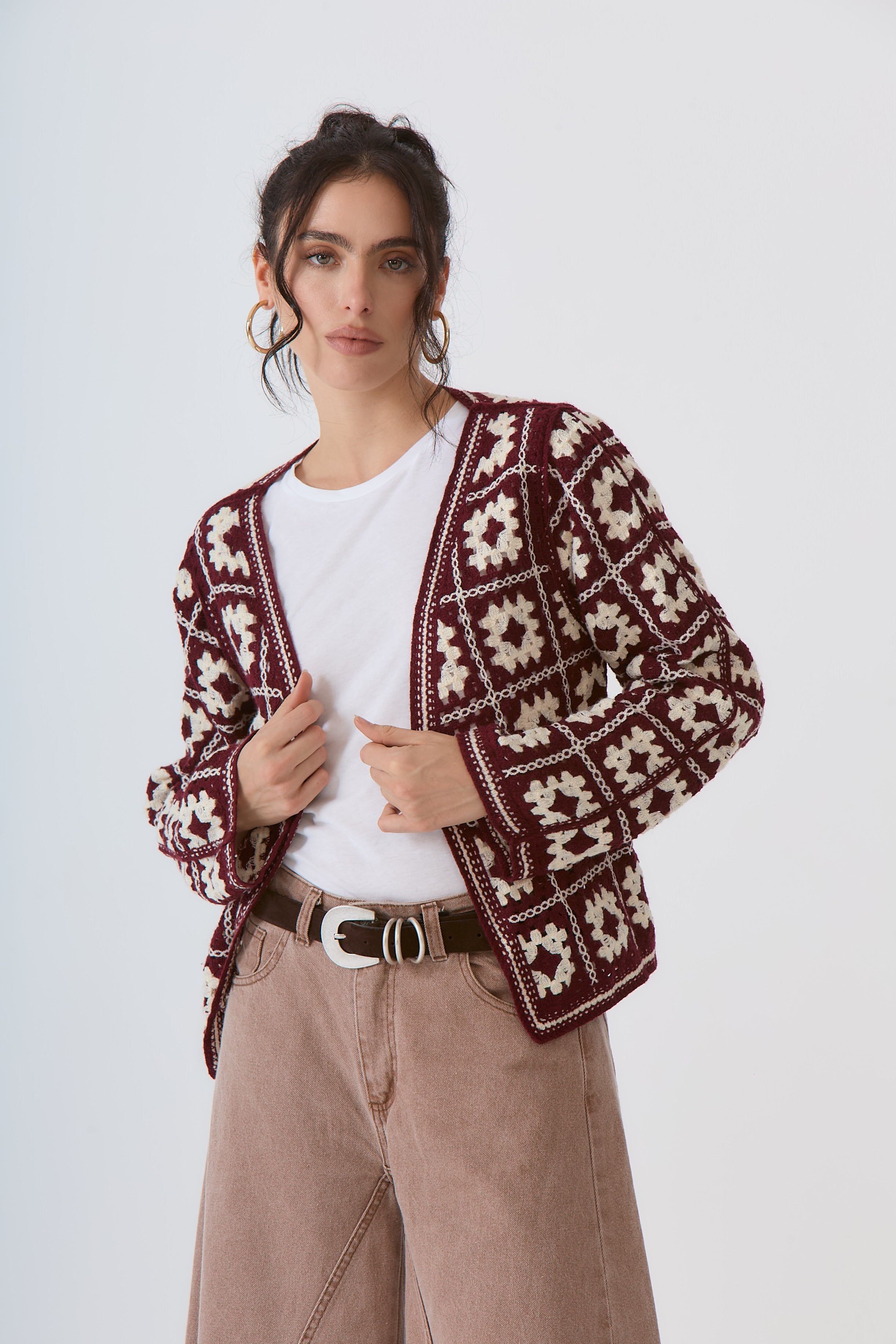 SACO JAGUAR BORDÓ