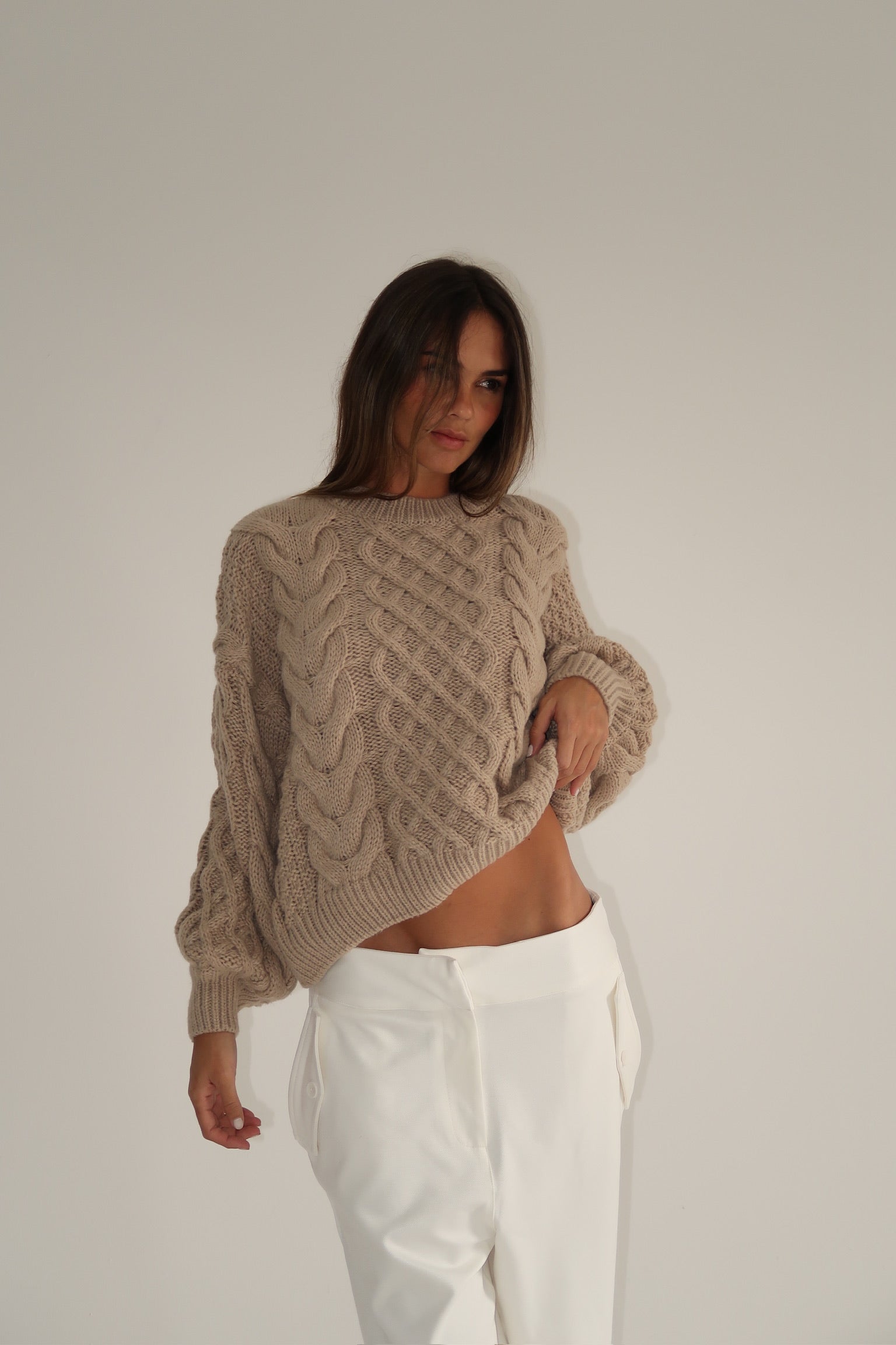 SWEATER CARAMEL VISÓN