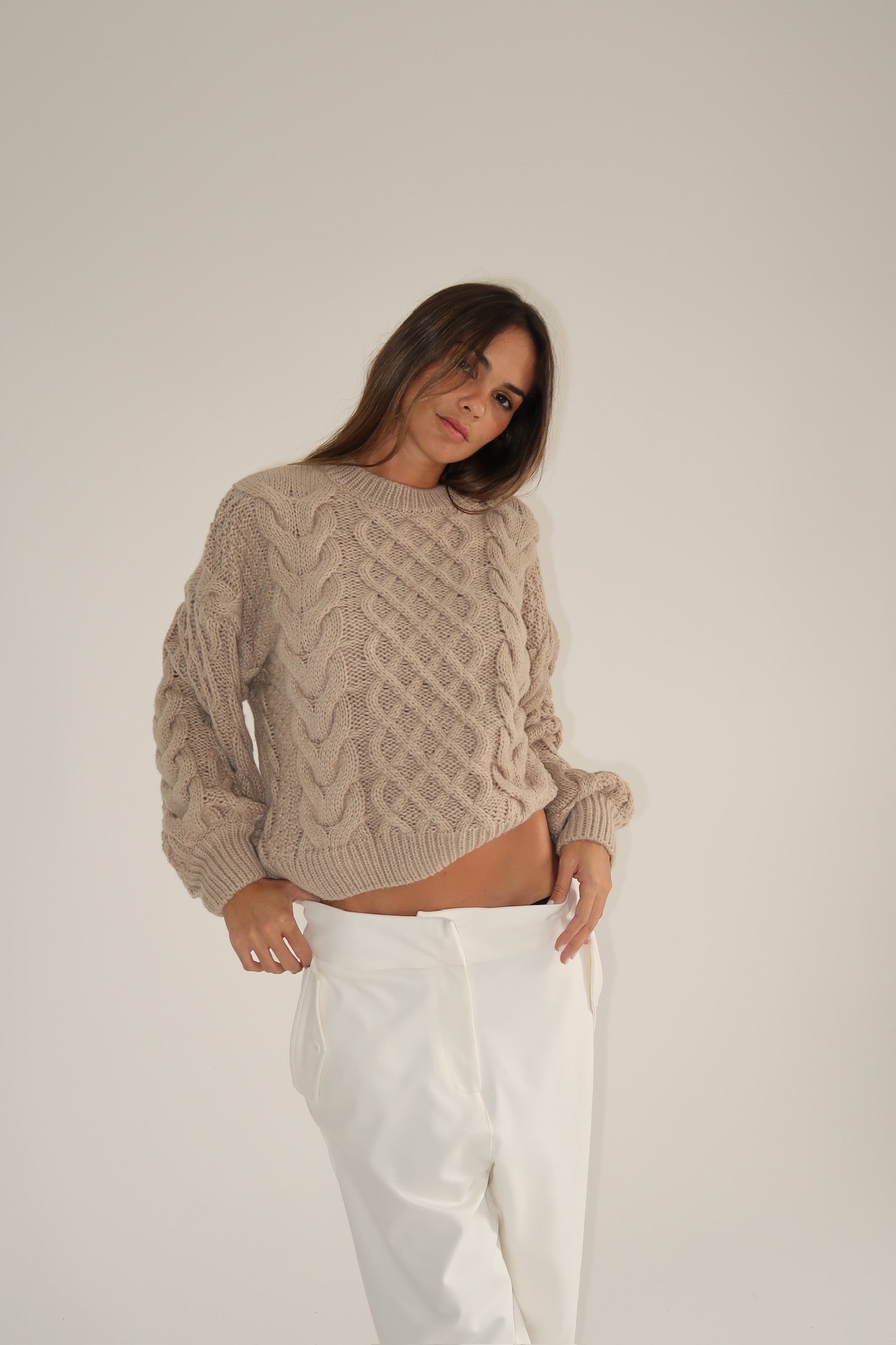 SWEATER CARAMEL VISÓN