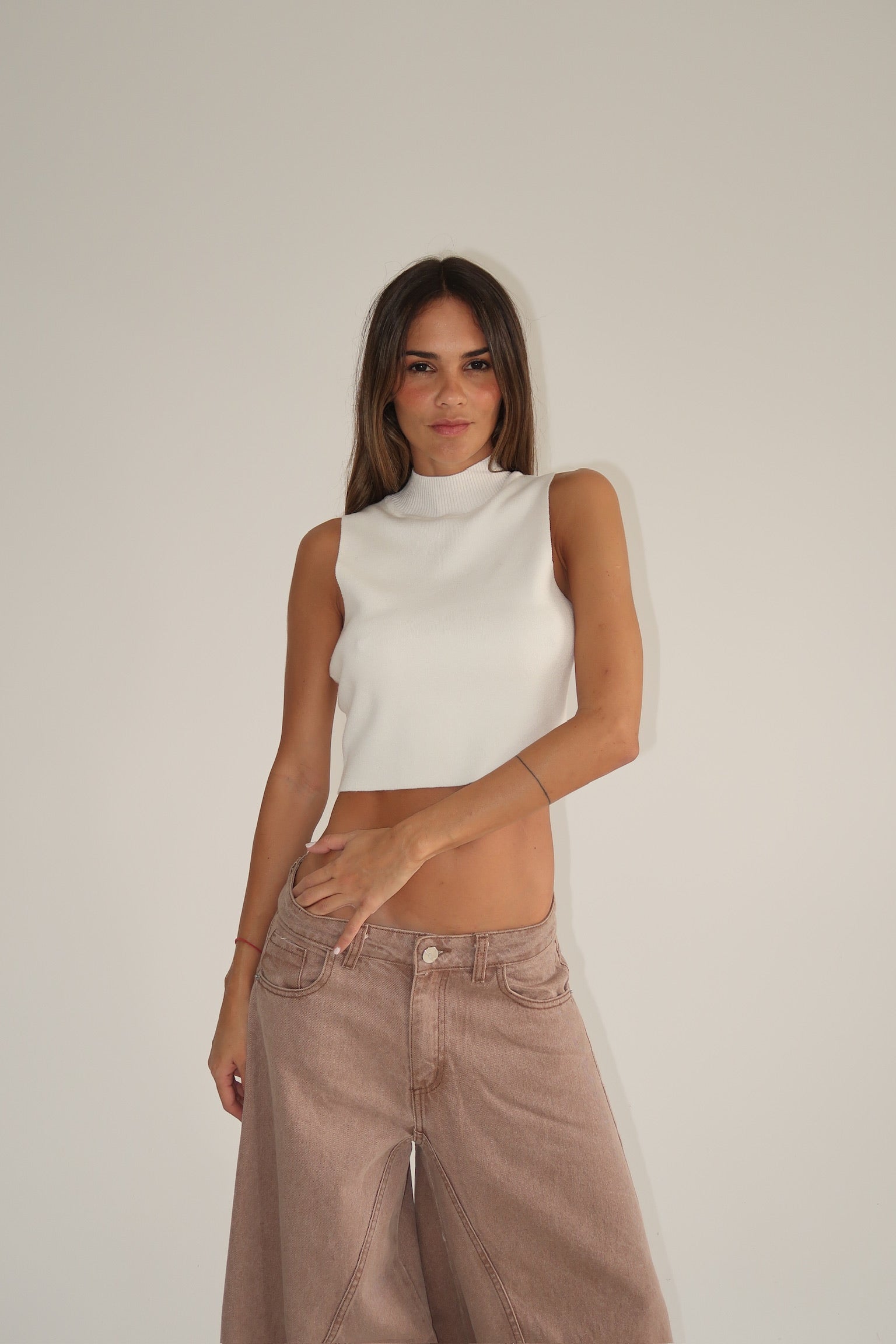 MUSCULOSA MERLO OFF WHITE