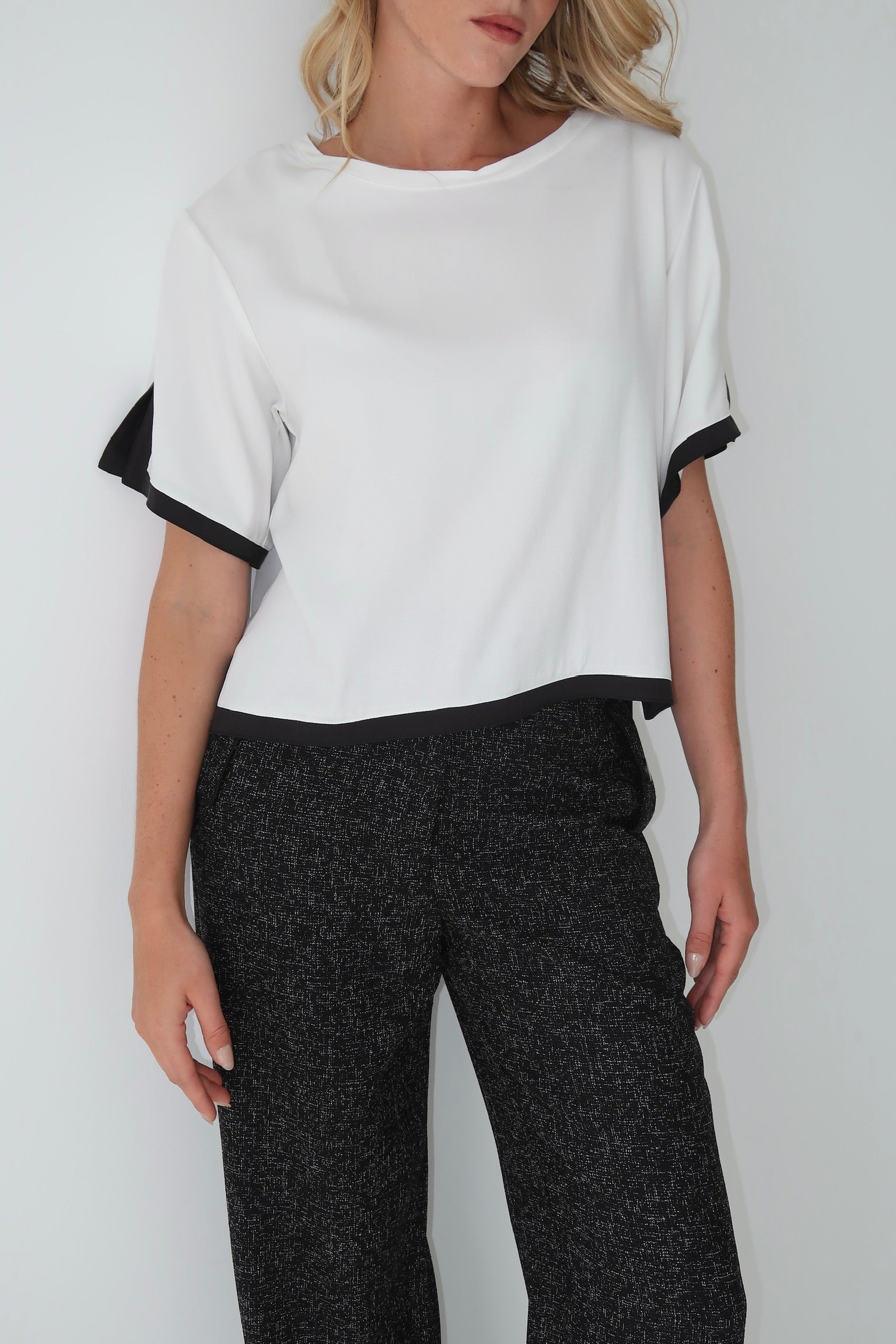 TOP DIANA OFF WHITE