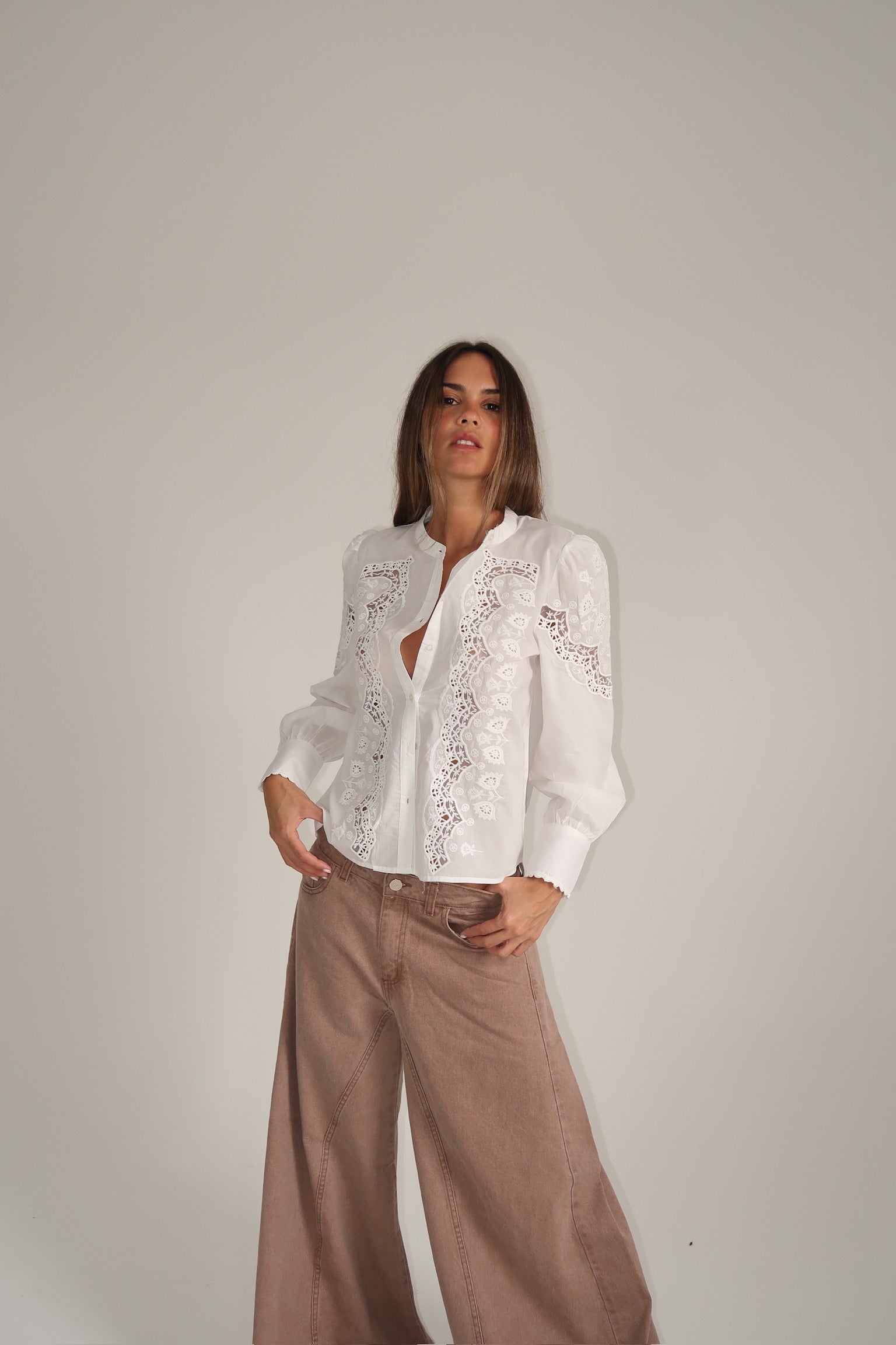 CAMISA YAN OFF WHITE