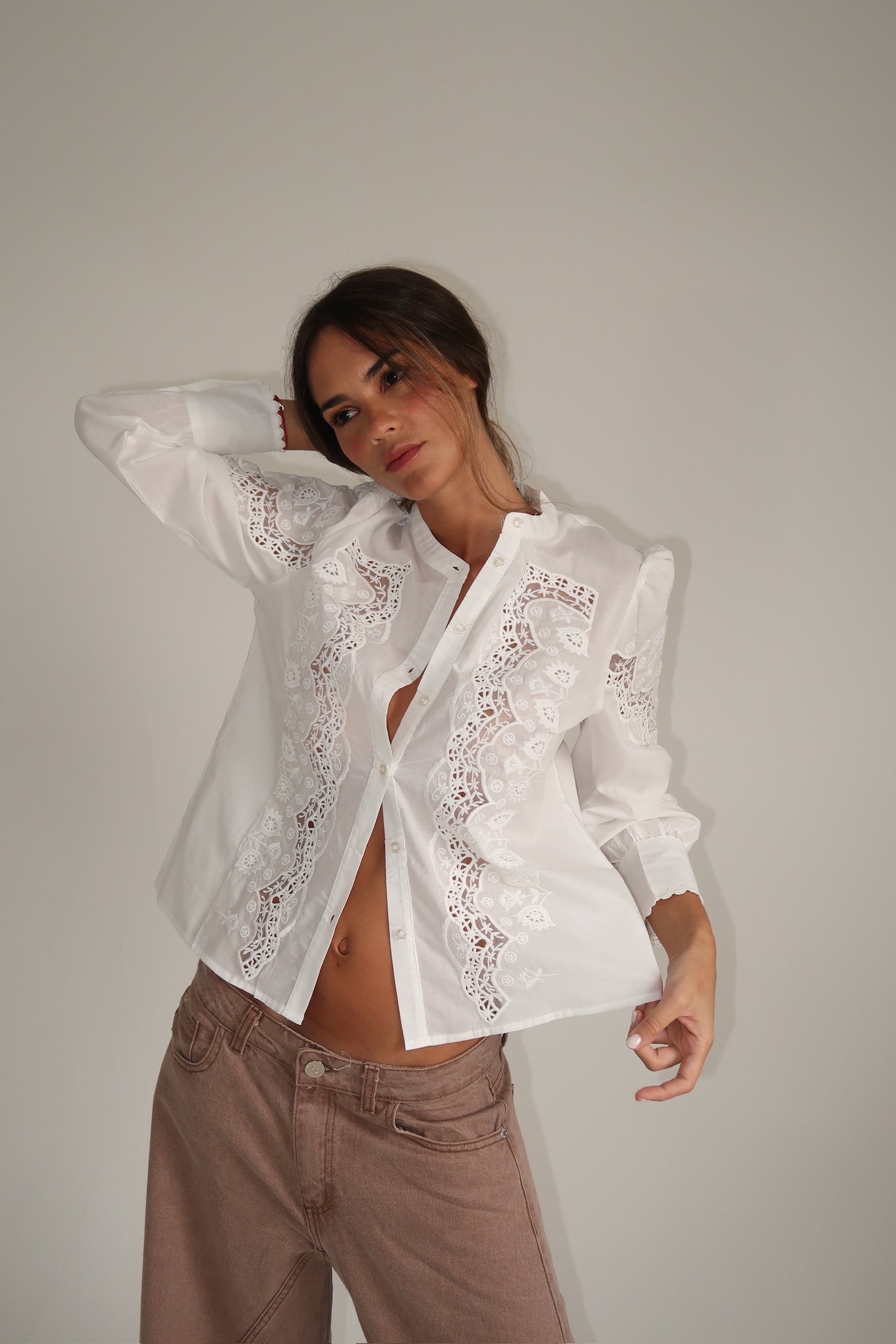 CAMISA YAN OFF WHITE