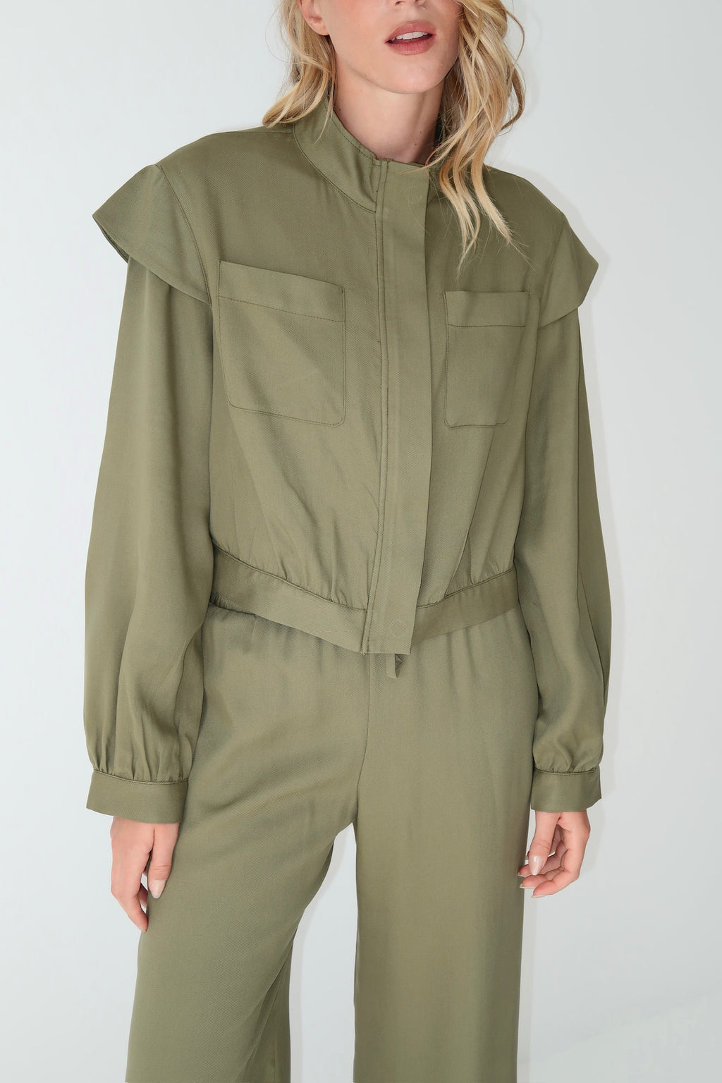 CHAQUETA FORTUNA VERDE