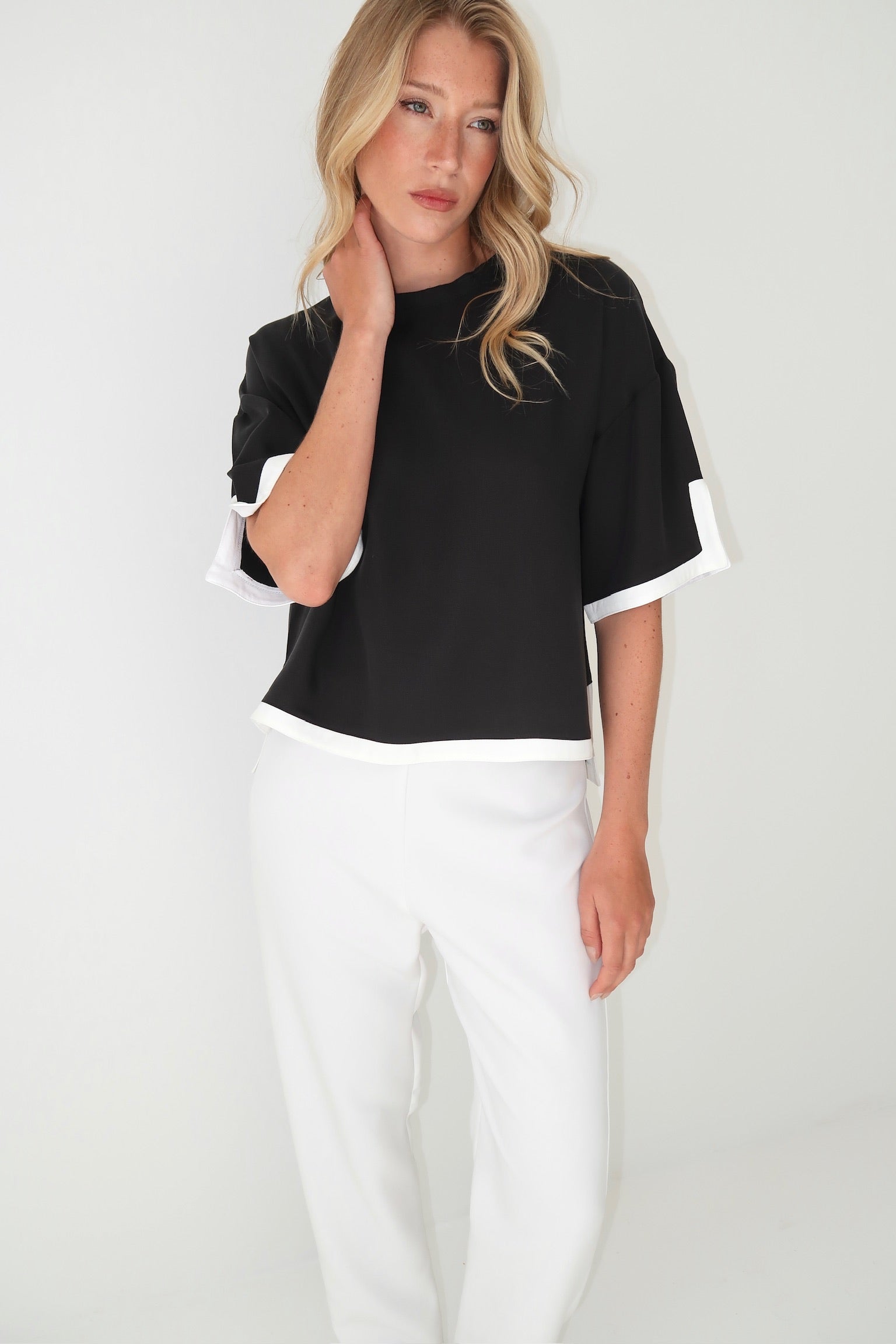 TOP DIANA NEGRO