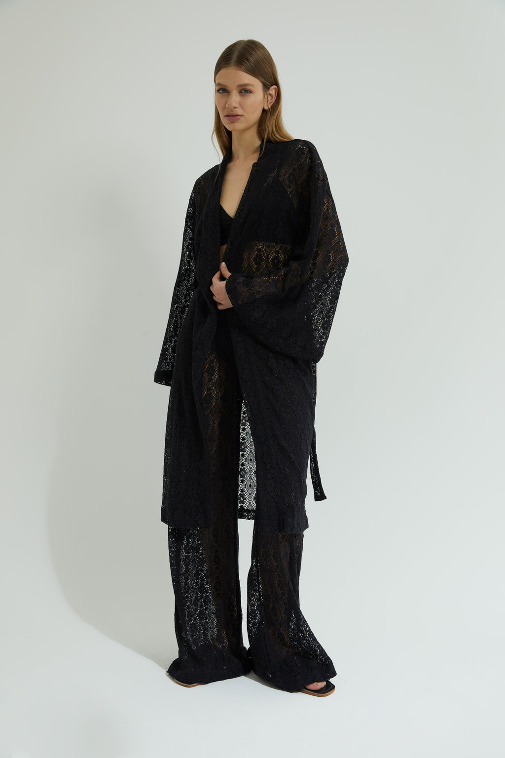 KIMONO POUSSIN NEGRO