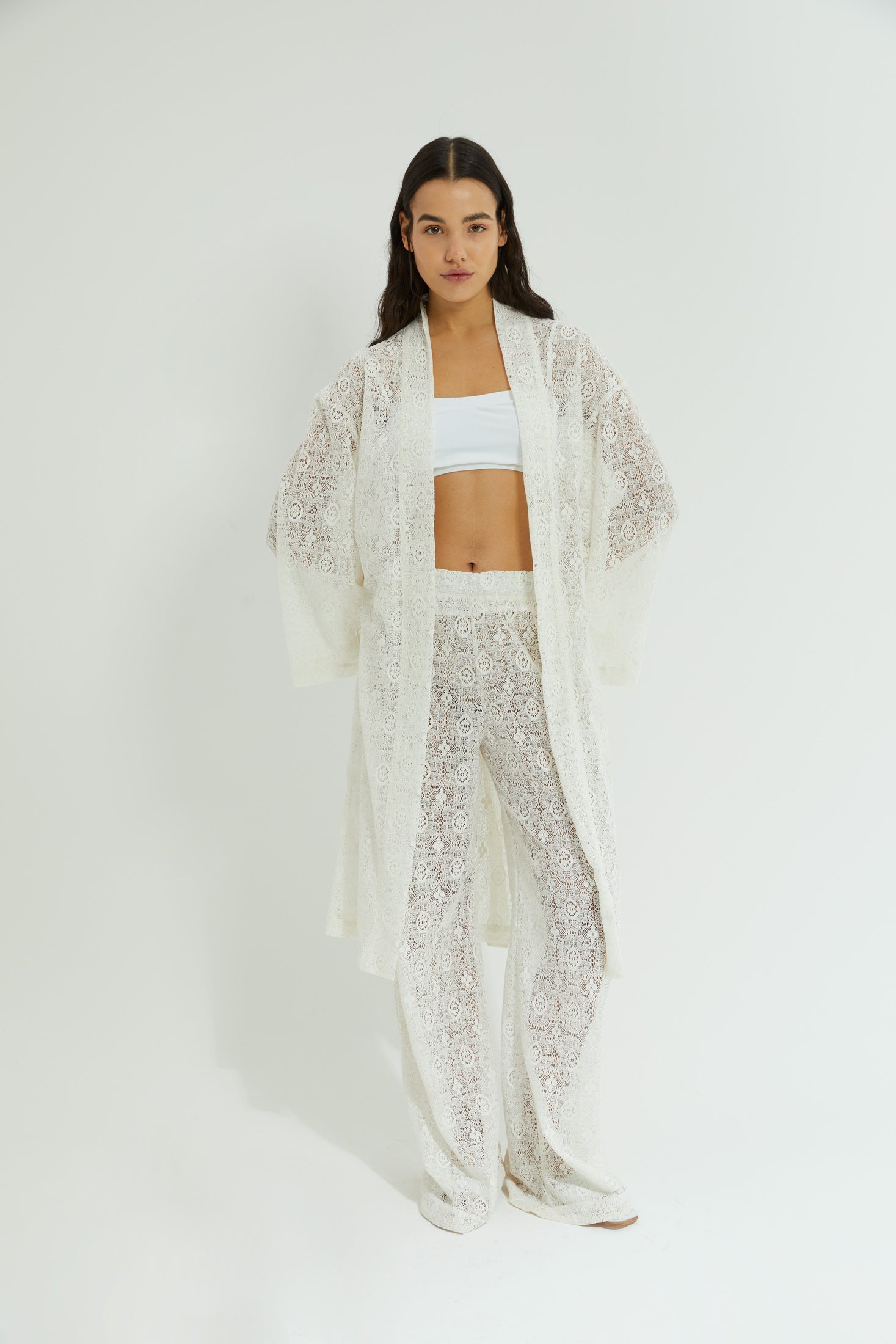 KIMONO POUSSIN OFF WHITE