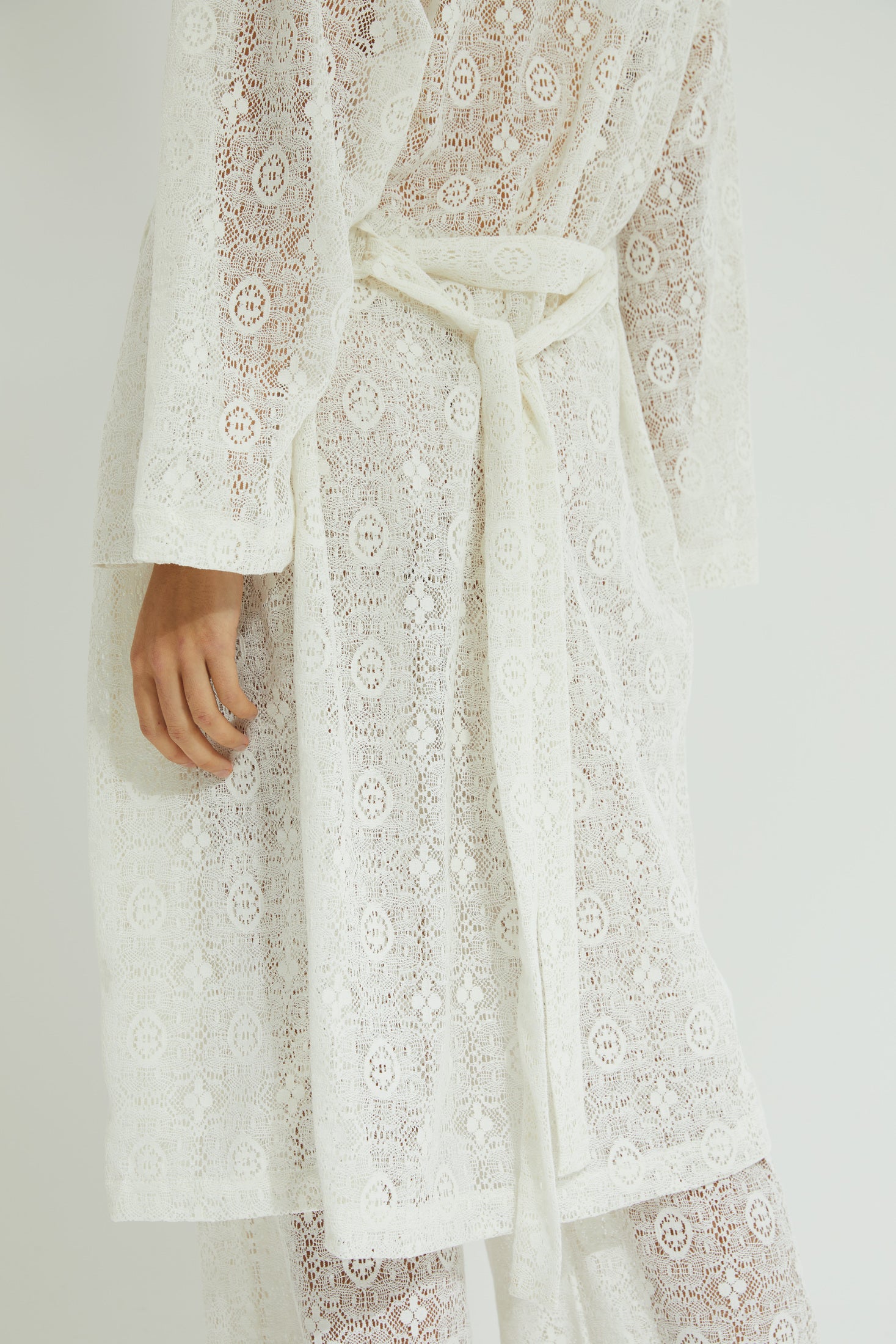 KIMONO POUSSIN OFF WHITE