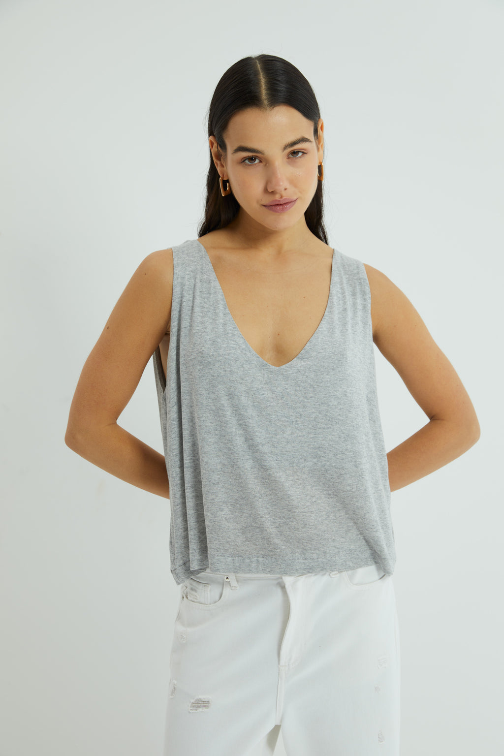 MUSCULOSA LEGER GRIS