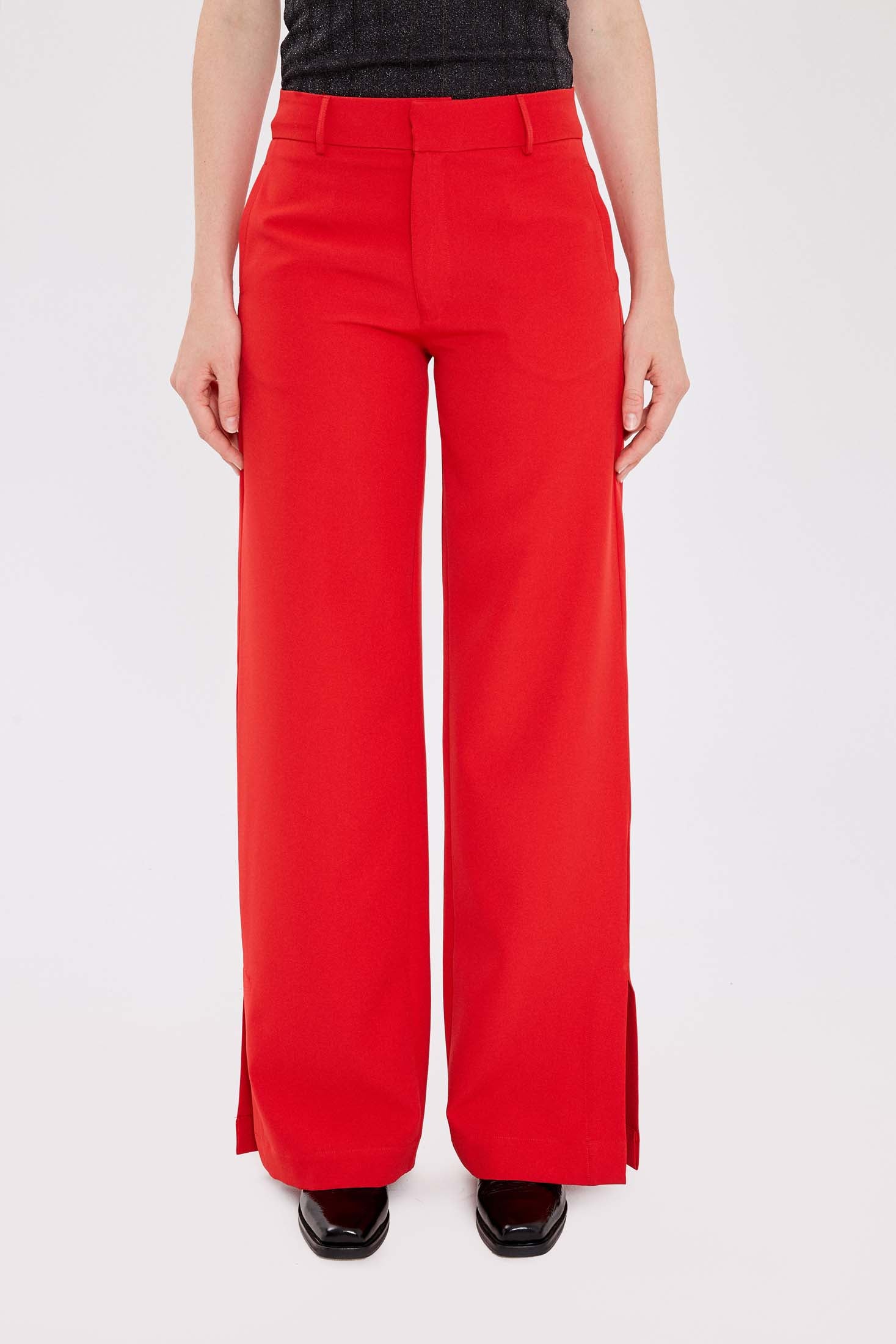 PANTALON HOLIDAY ROJO