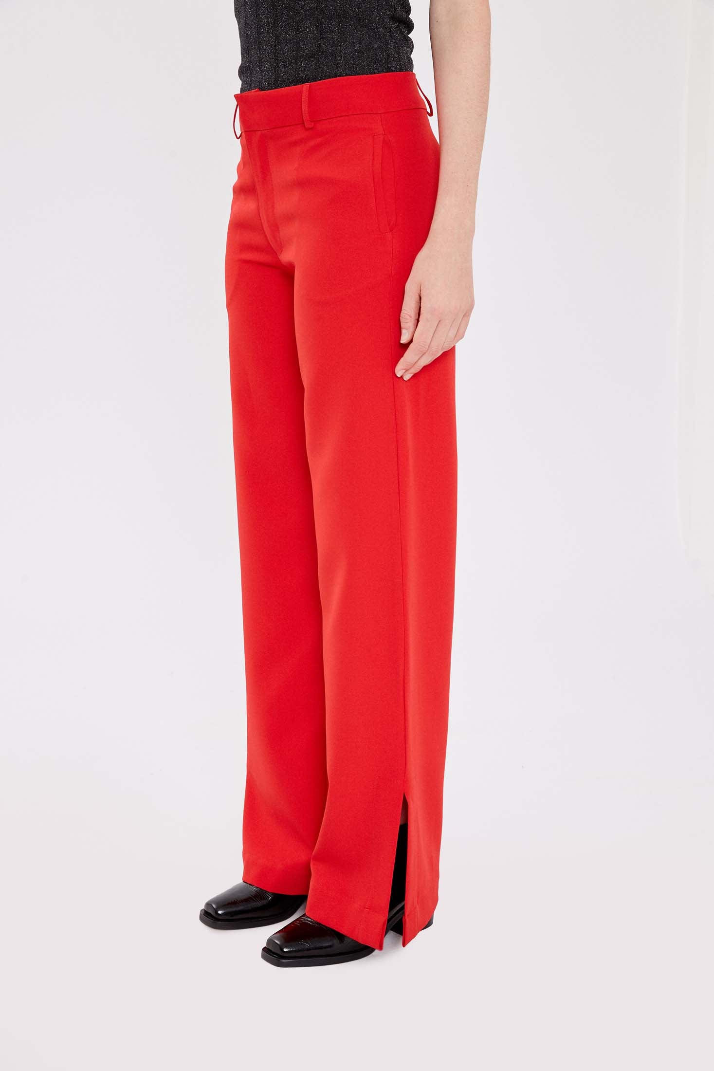 PANTALON HOLIDAY ROJO