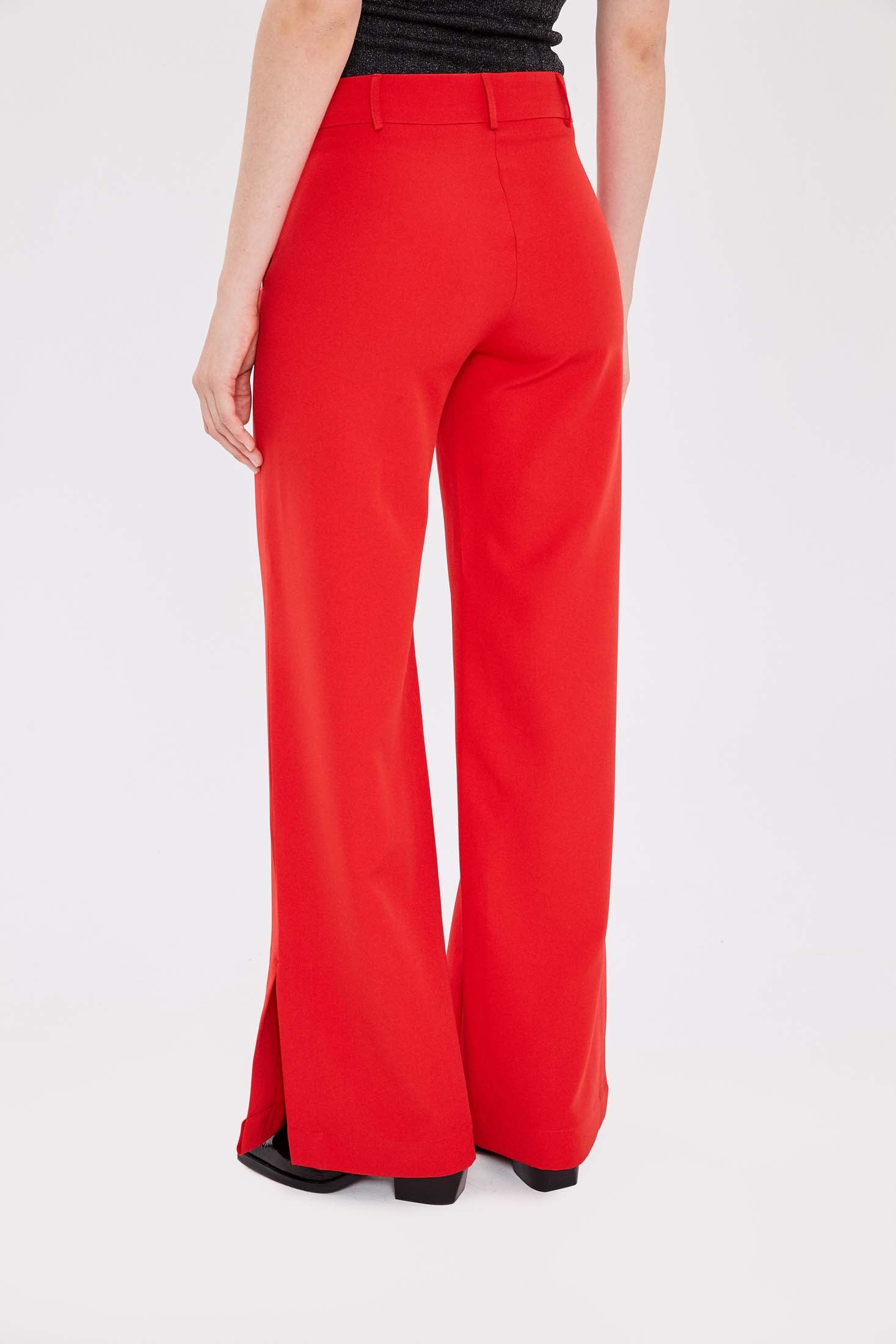PANTALON HOLIDAY ROJO