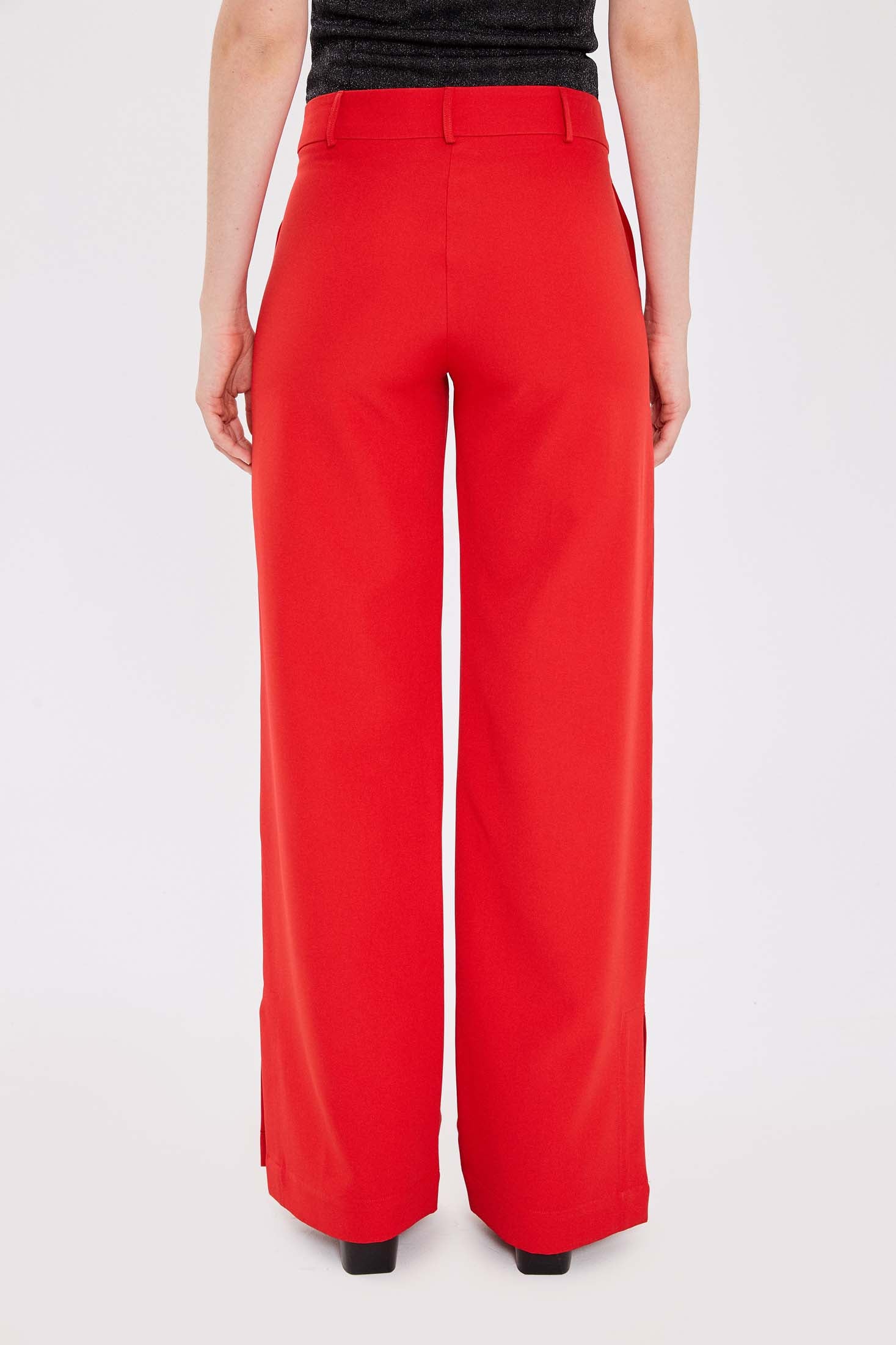 PANTALON HOLIDAY ROJO