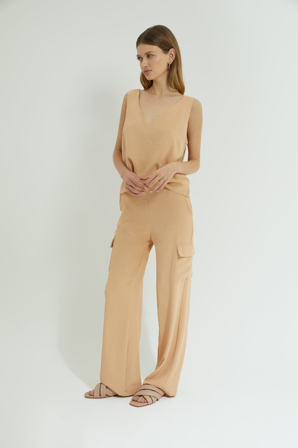 PANTALON POLLOCK CAMEL