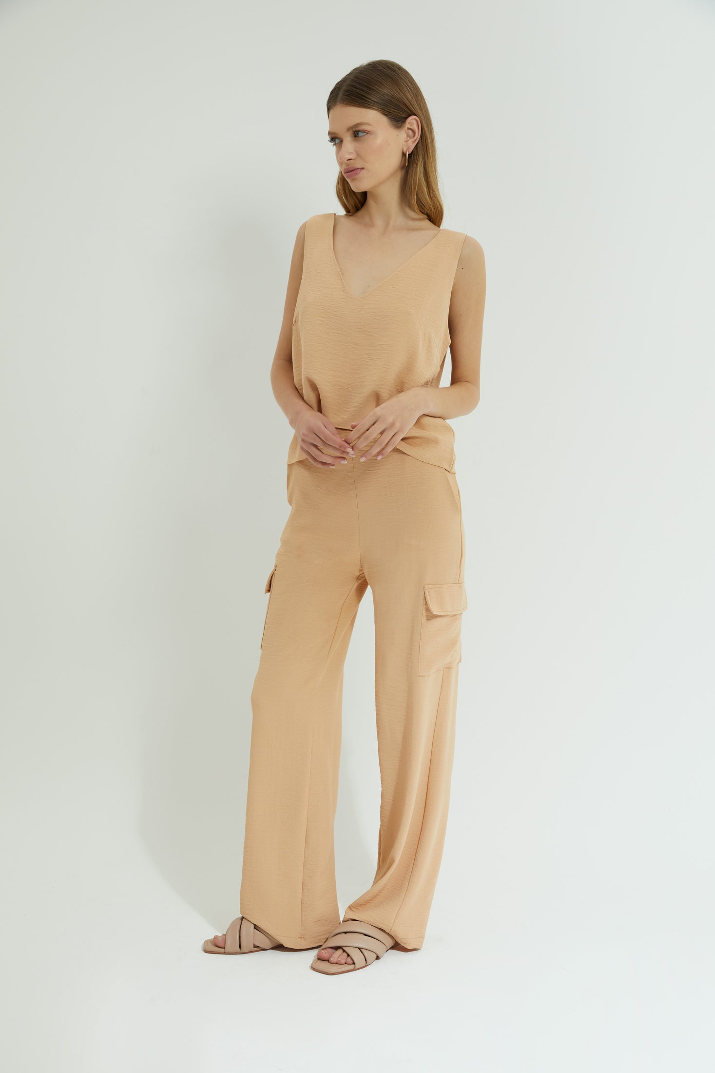 PANTALON POLLOCK CAMEL