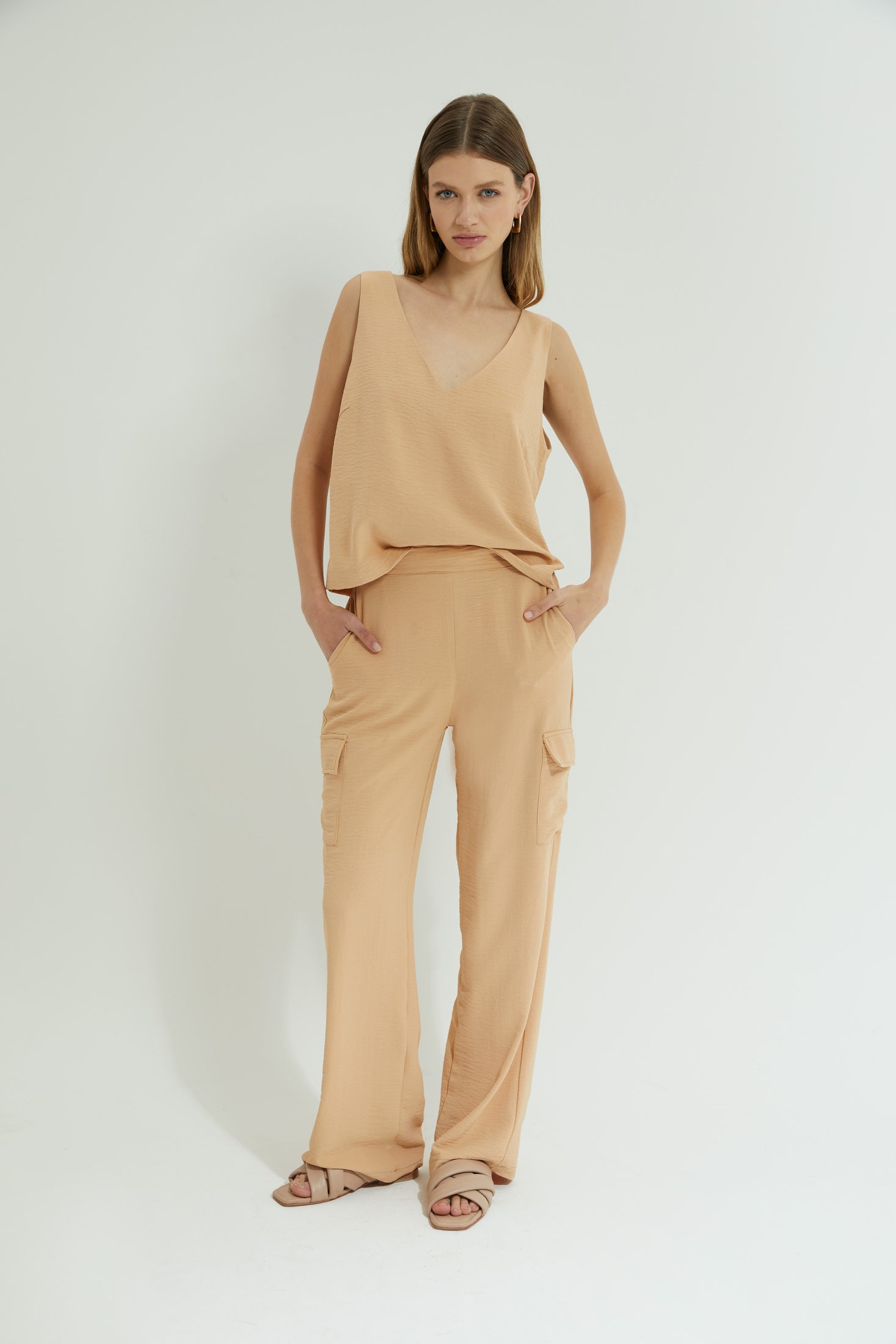PANTALON POLLOCK CAMEL