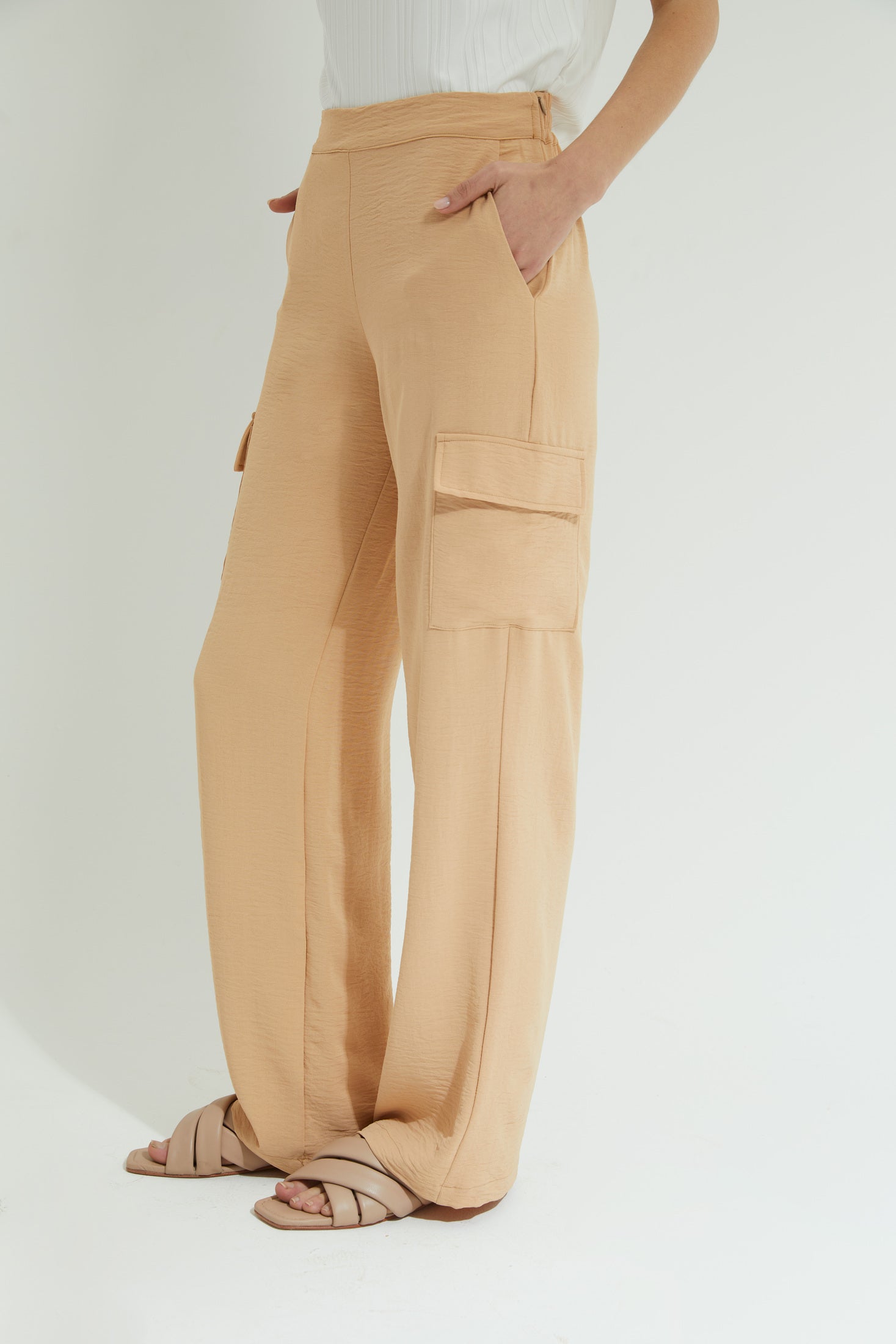 PANTALON POLLOCK CAMEL