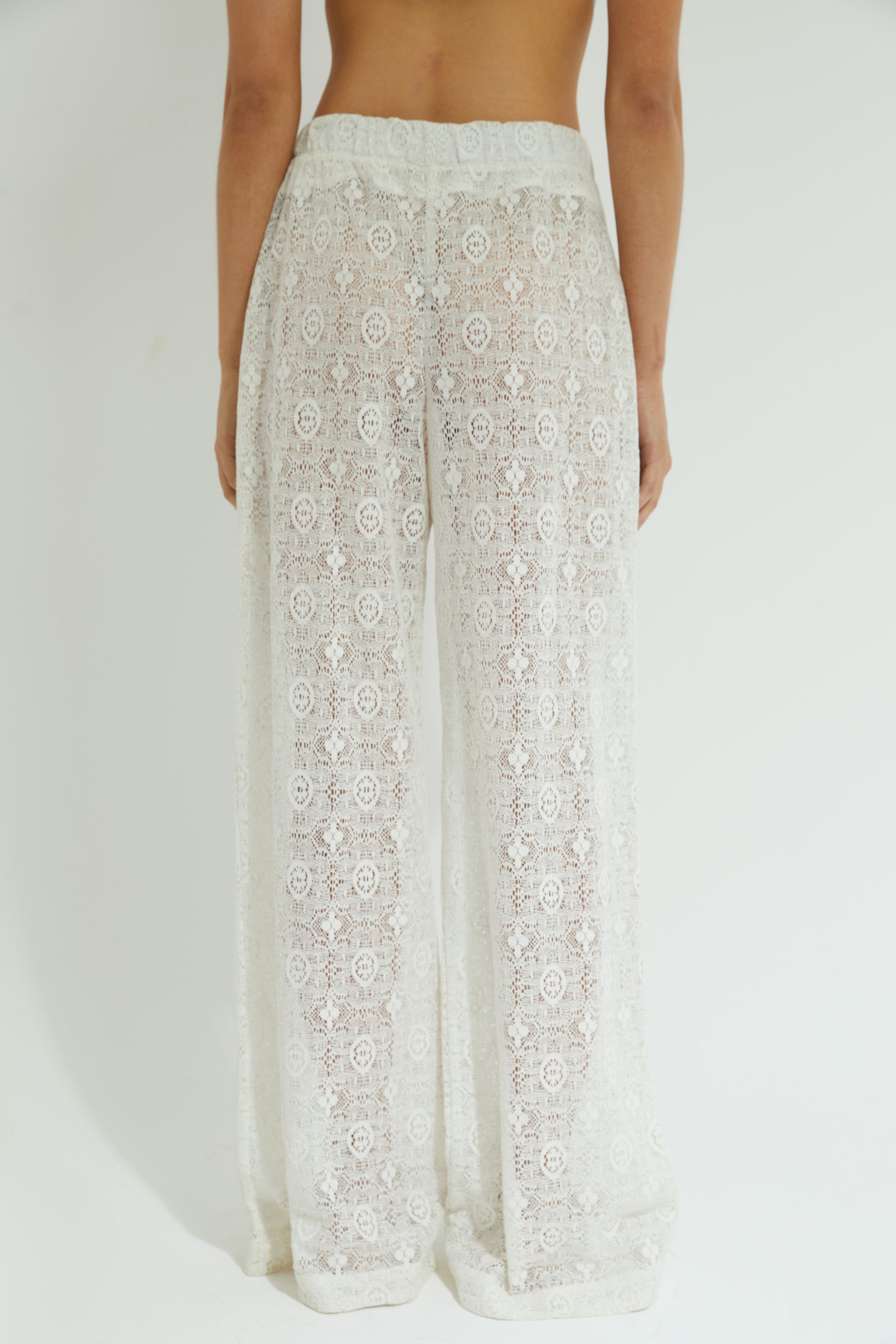 PANTALON POUSSIN OFF WHITE