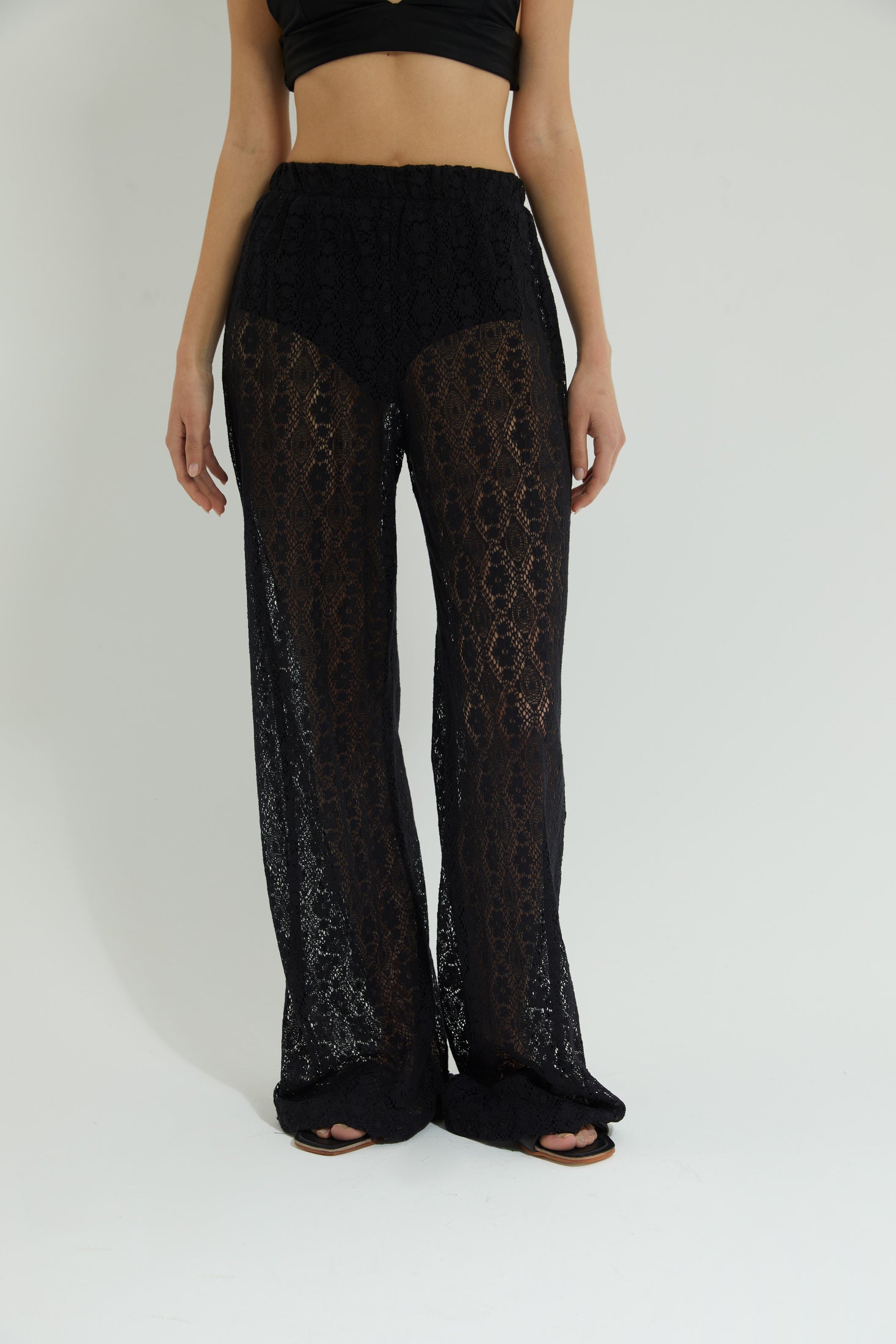 PANTALON POUSSIN NEGRO