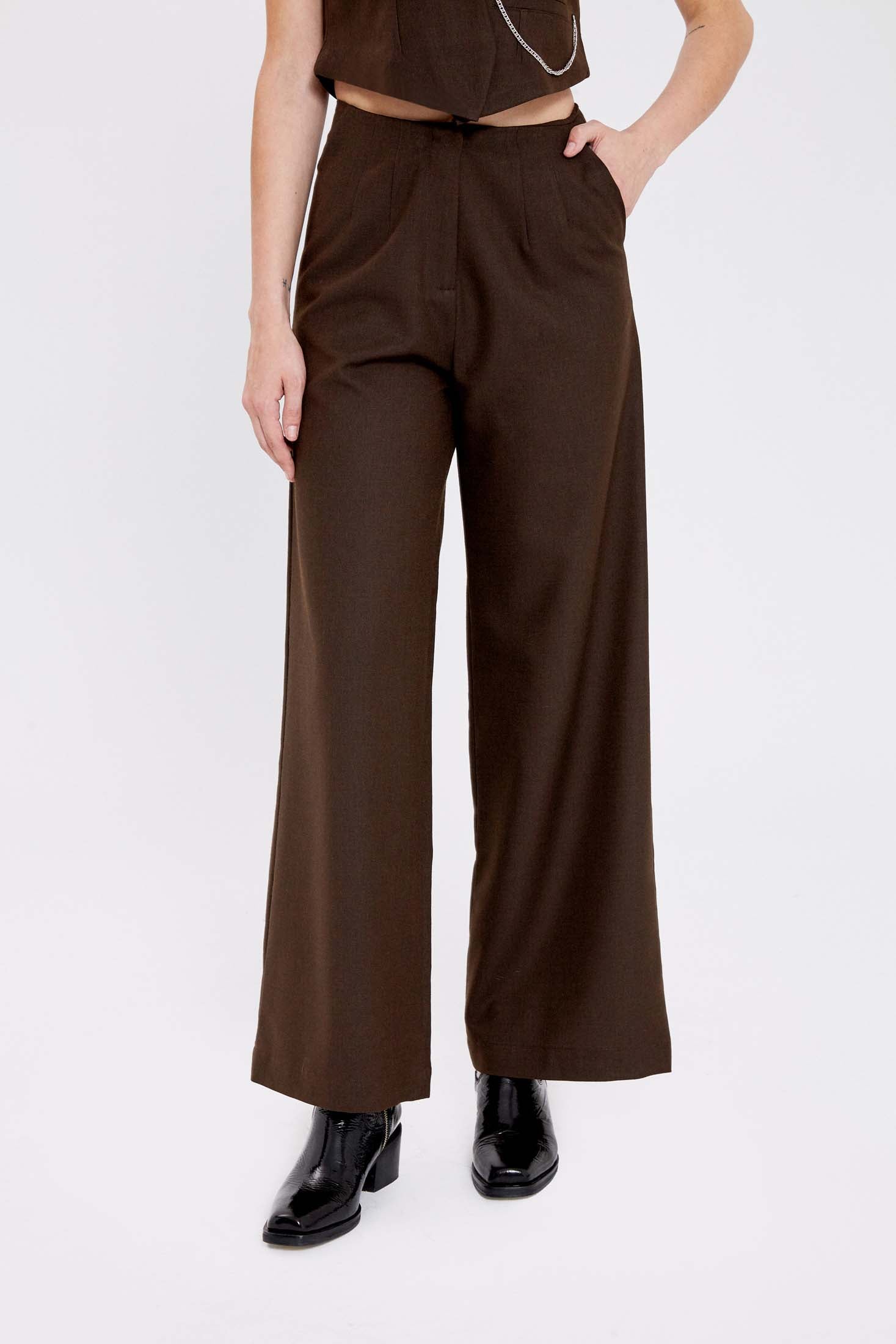 PANTALON WELCH MARRÓN