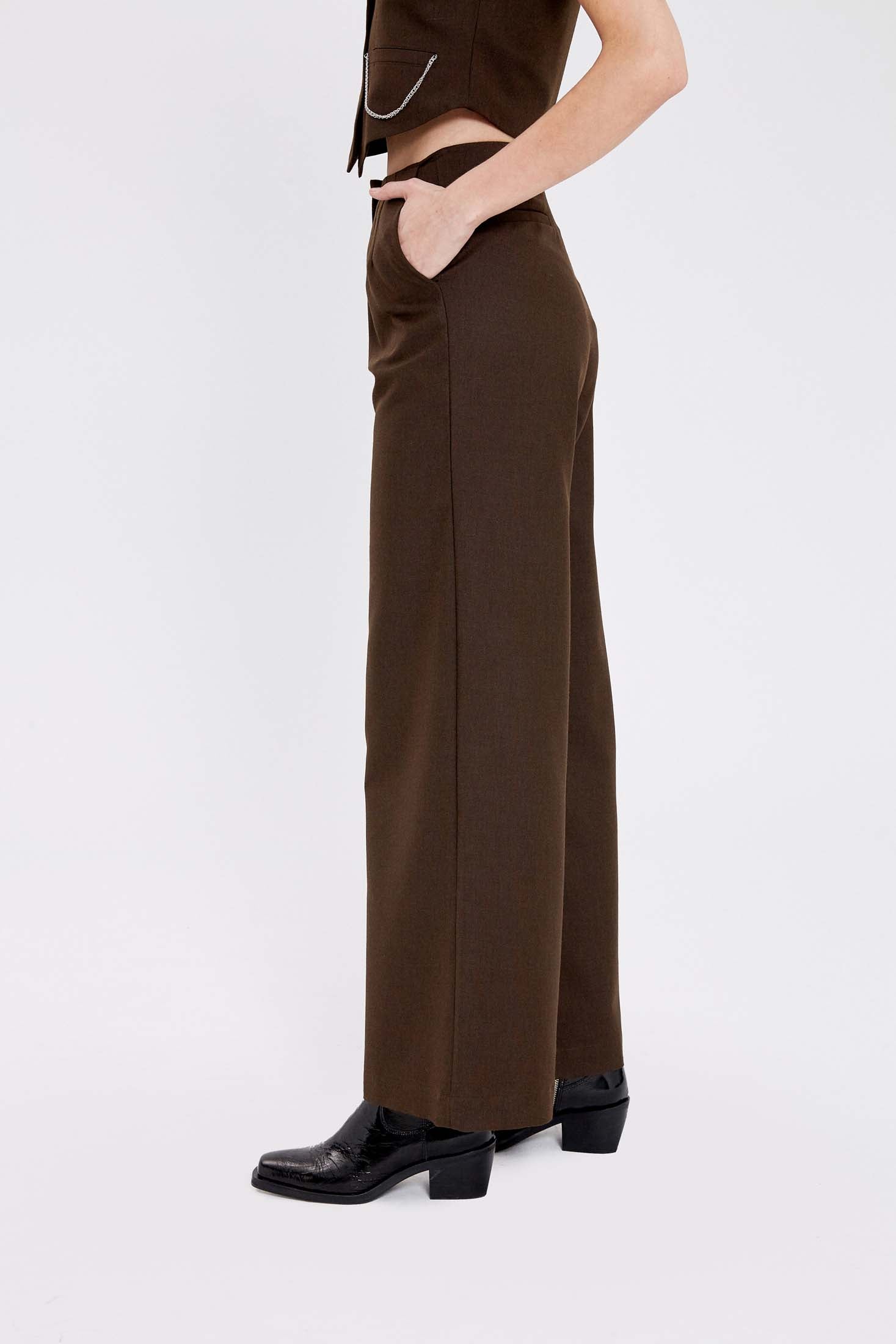 PANTALON WELCH MARRÓN