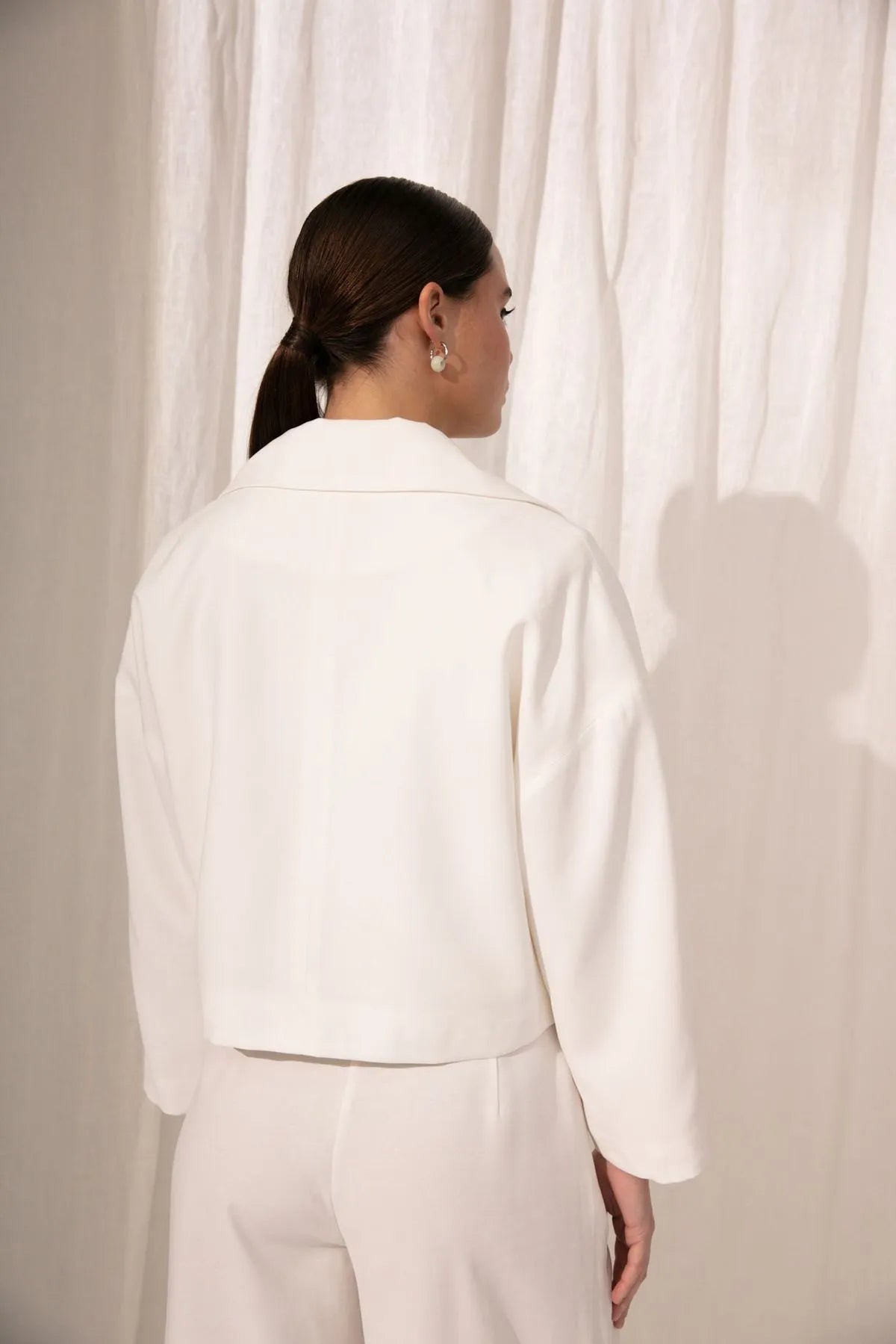 CHAQUETA DAPHNE OFF WHITE