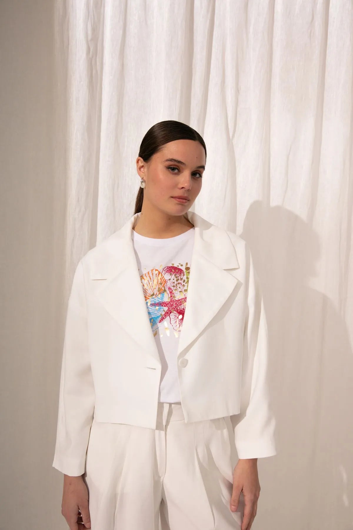 CHAQUETA DAPHNE OFF WHITE
